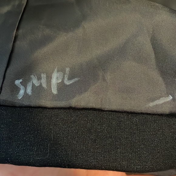 Bar III Stretch Blazer with Faux Leather Details - Picture 6 of 6